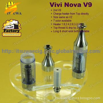 wholesale electronic cigarette tank vivi nova v9 New arrival e cig